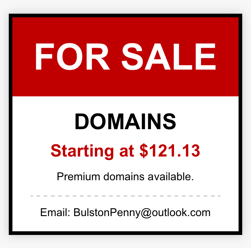 Buy Domains